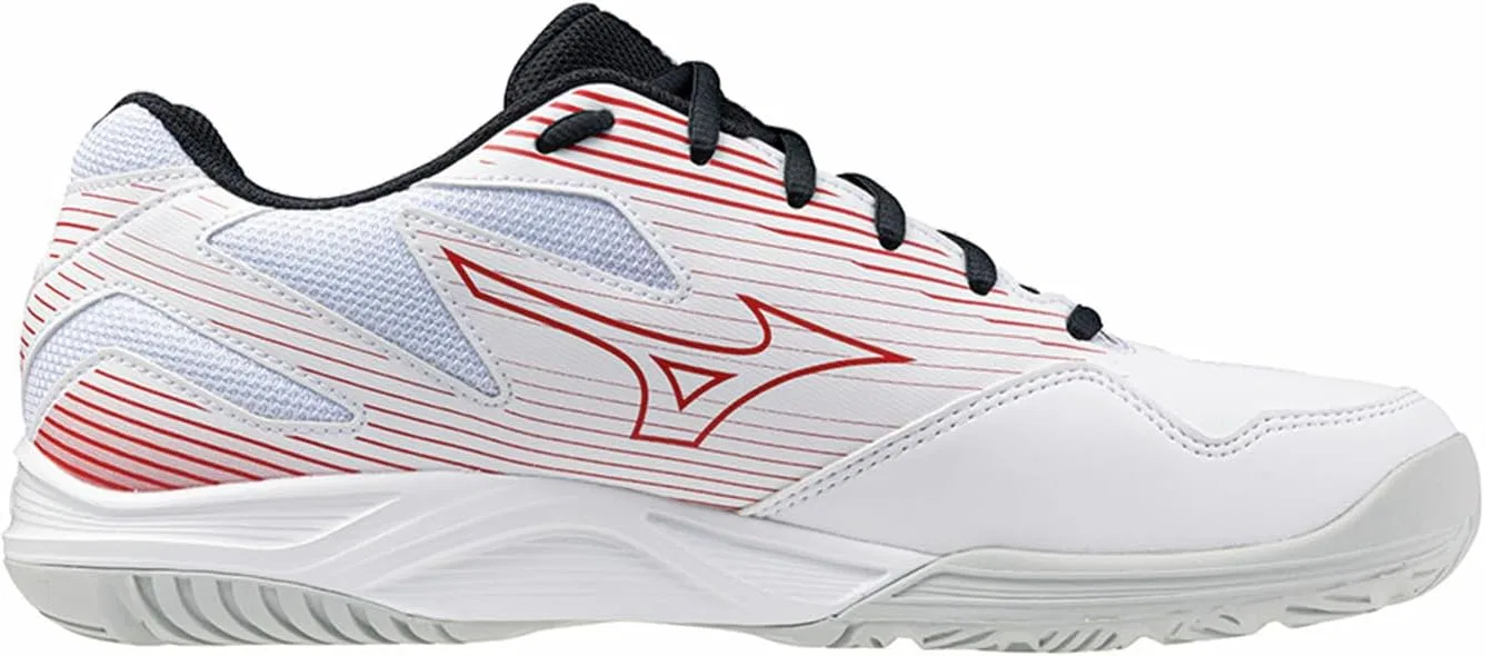 Мужские волейбольные кроссовки Mizuno Cyclone Speed ​​4 для игры в помещении, модель V1GA238096, белые — фото 2