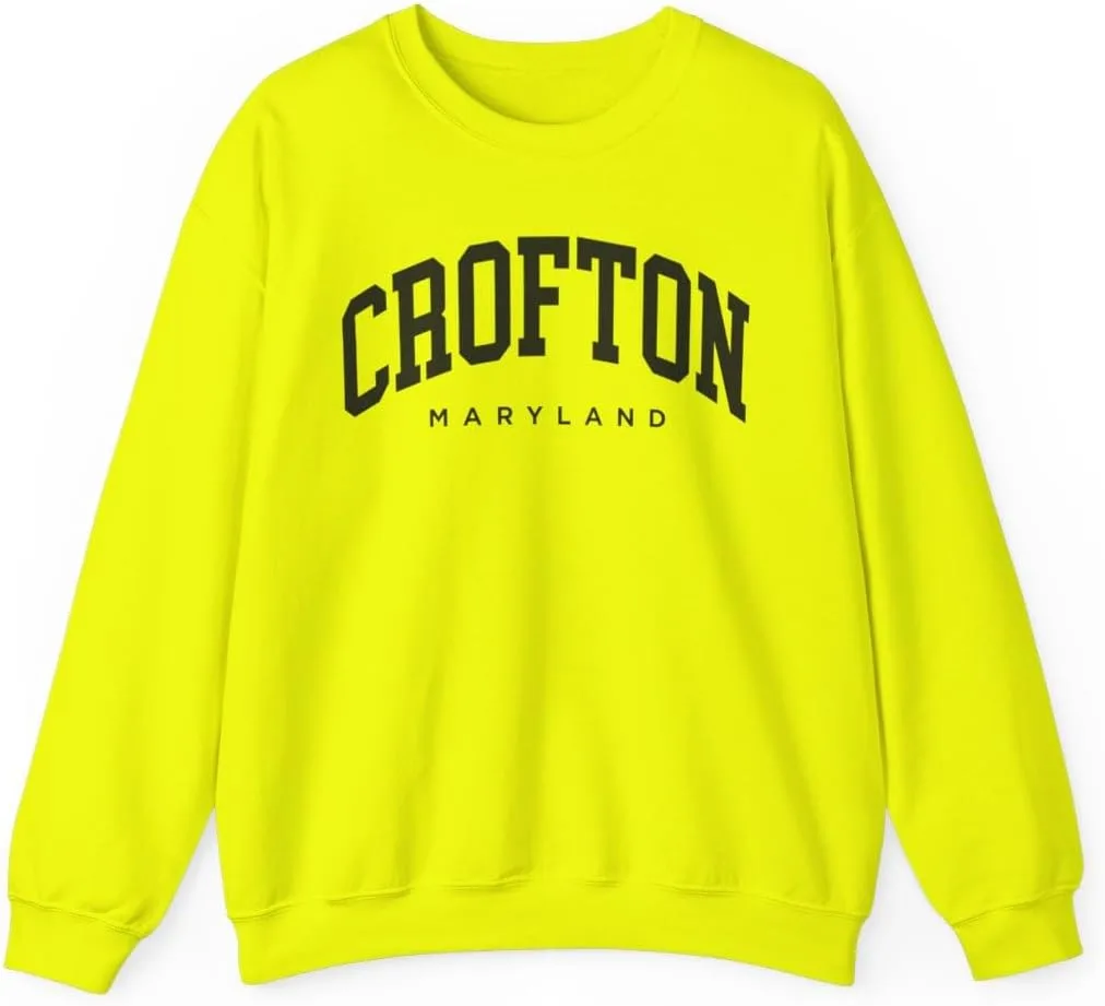 

Крофтон Мэриленд взрослый унисекс свитшот CUSTOMI
