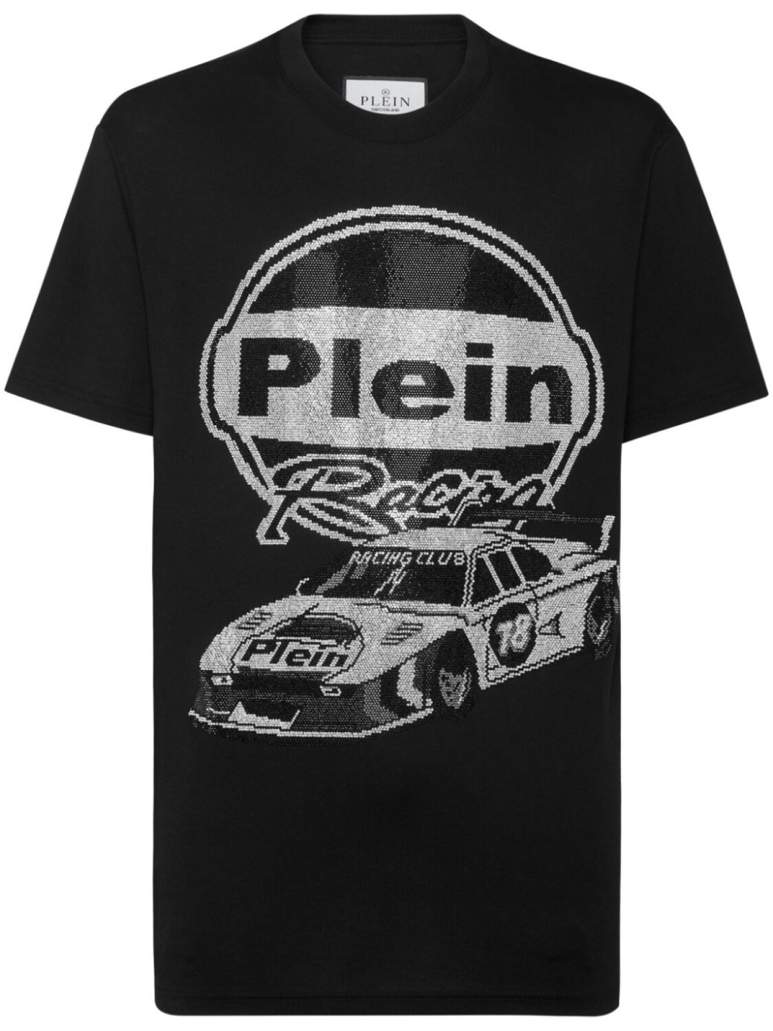 

Philipp Plein футболка Strass Cars Racing, черный