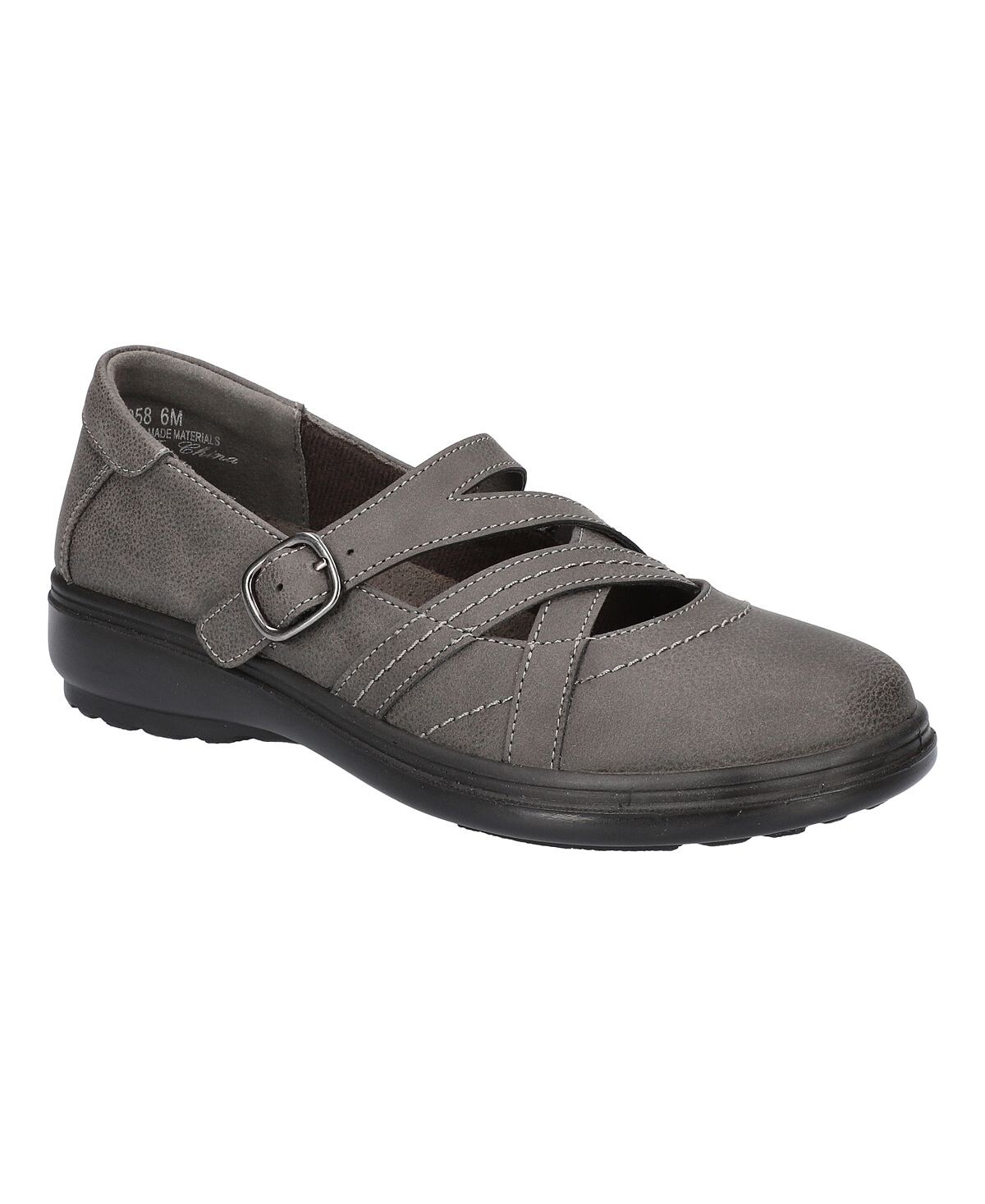 

Женские комфортные туфли Wise Mary Janes Easy Street, серый