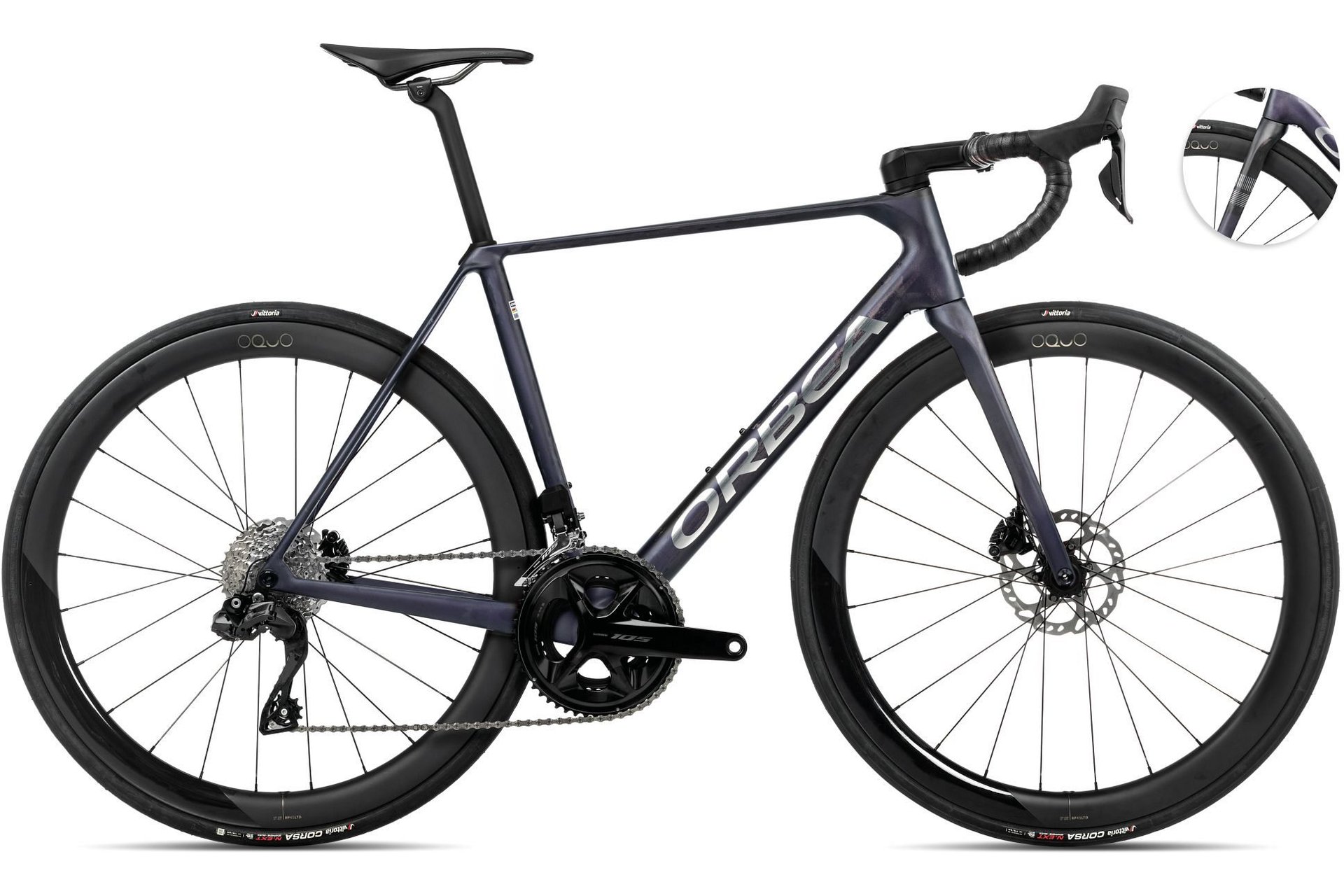 

Шоссейный велосипед Orbea Orca m30i ltd pwr - 28 дюймов - diamant, lila | tanzanite (matt) - carbon raw (matt)