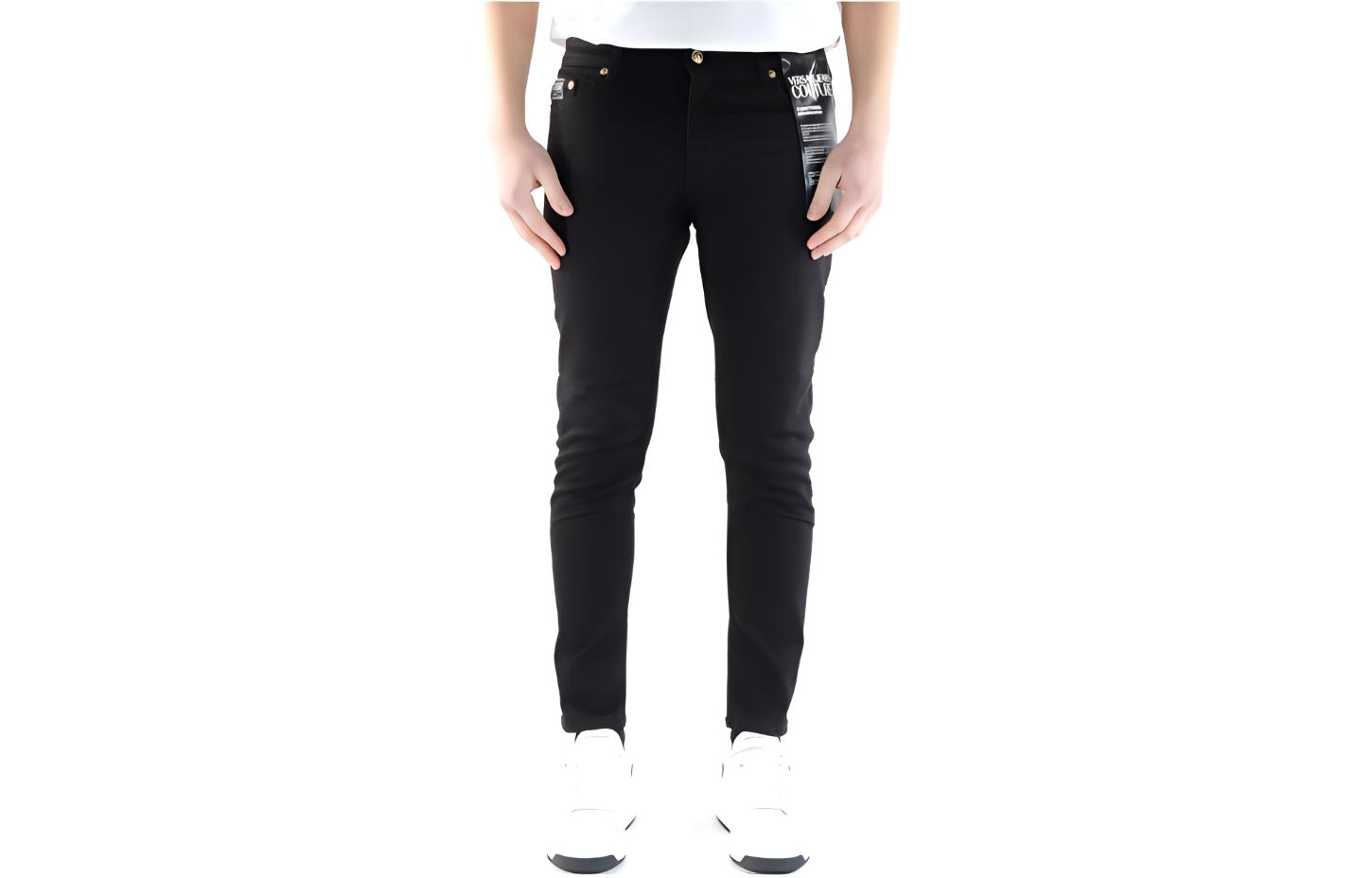 

VERSACE JEANS Джинсы мужские SS23 черные