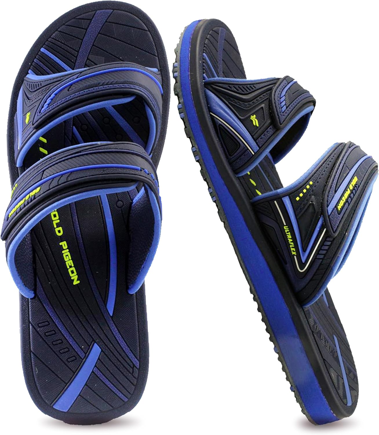 

Сандалии Gold Pigeon EVA с амортизирующей подошвой против усталости, унисекс, с регулируемыми ремешками Gold Pigeon Shoes, синий