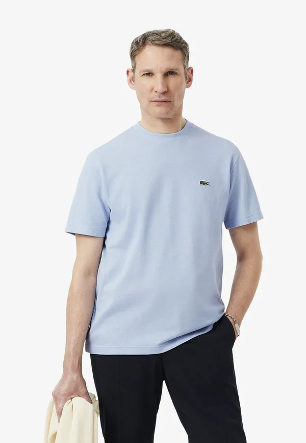 Простая футболка Lacoste, Bleu Clair-Hba