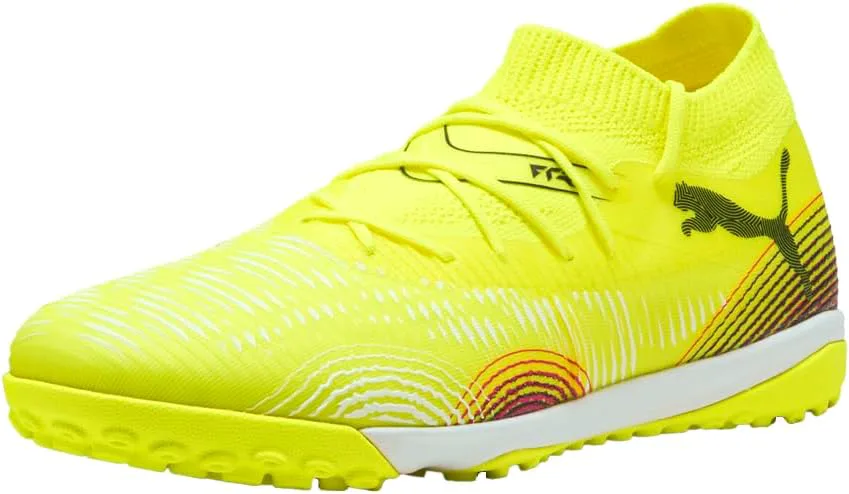 Футбольные бутсы Puma Men's Future 8 Match Turf Trainer, желтый — фото 2