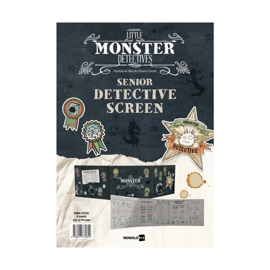 

Senior Detective Screen, Little Monster Detectives, твердый переплет