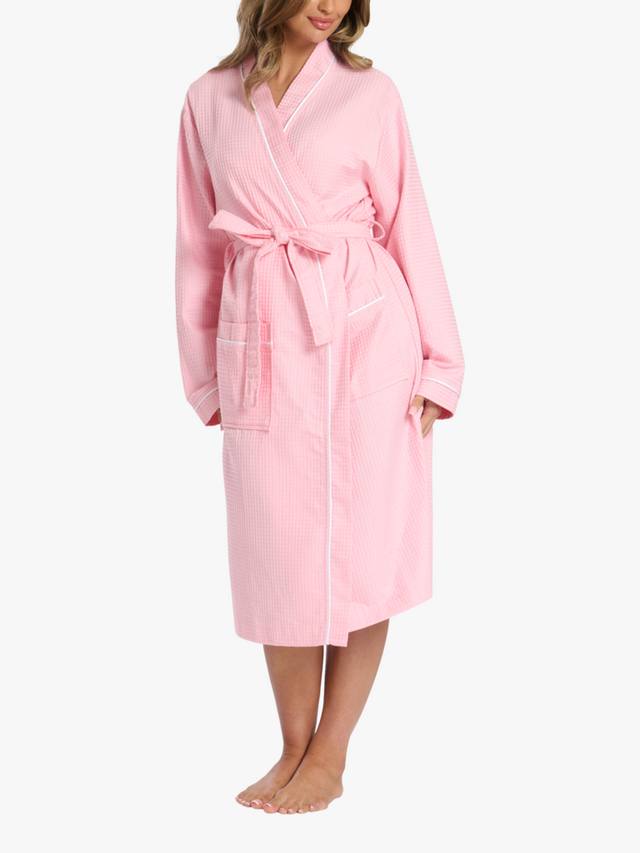 

Халат из вафельного хлопка Loungeable, Pink