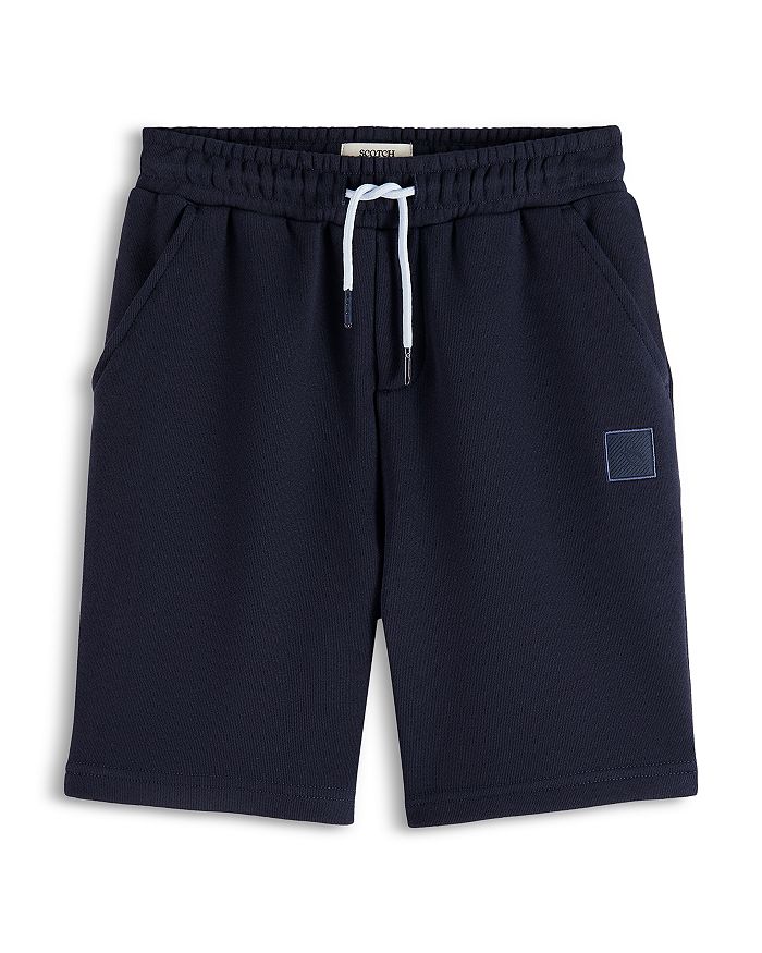 

Шорты с логотипом для мальчиков - малыши, подростки Scotch & Soda, синий