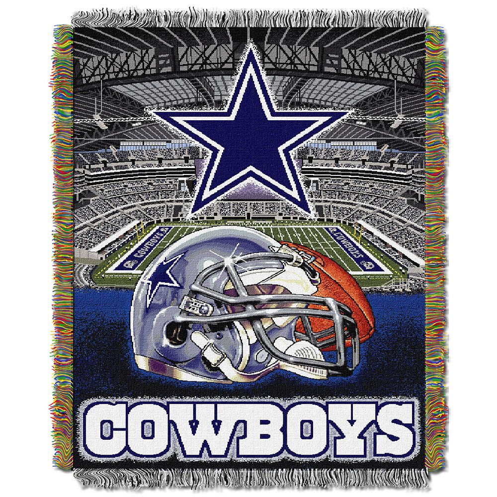 

Плед с гобеленом Dallas Cowboys от Northwest, цвет Cow Team