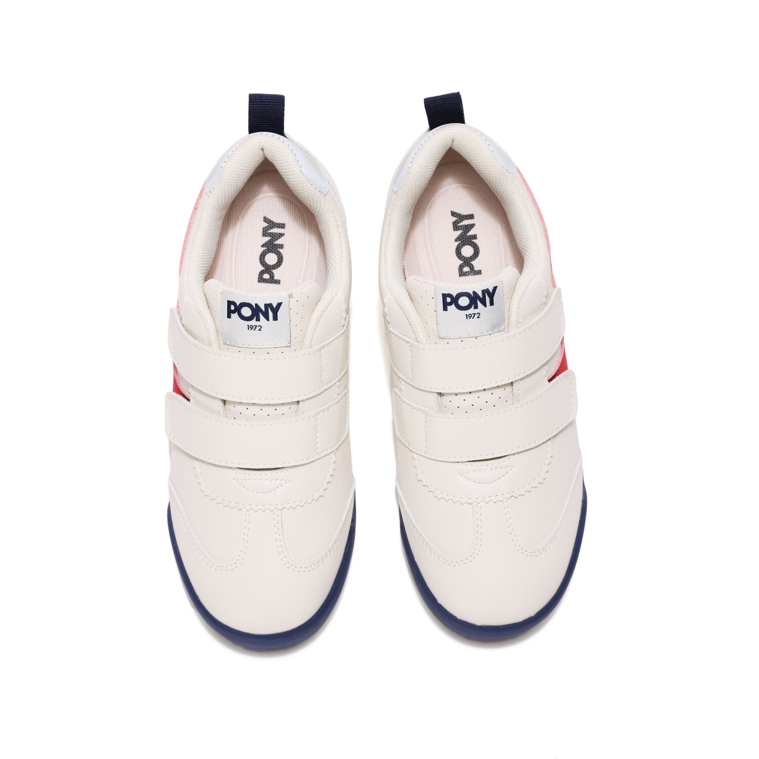 Кроссовки PONY Kids Lifestyle Shoes Kids Low-top Red, белый — фото 2