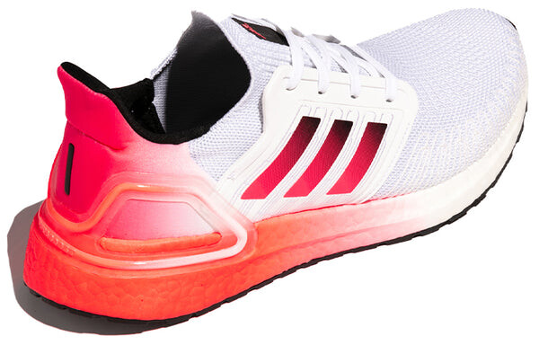 Кроссовки ультра буст 20 Adidas, белый — фото 4