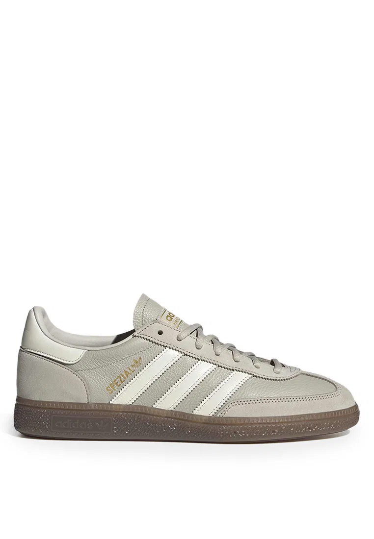 Кроссовки мужские, Handball Spezial, adidas, белый/бежевый