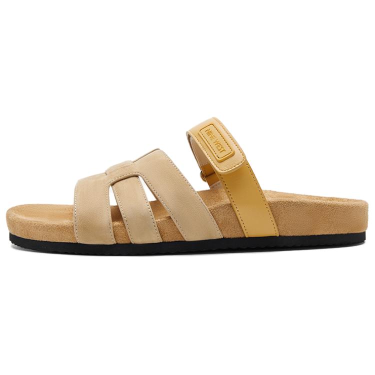 NINE WEST Женские стойкие к истиранию слайдеры Apricot, цвет Apricot