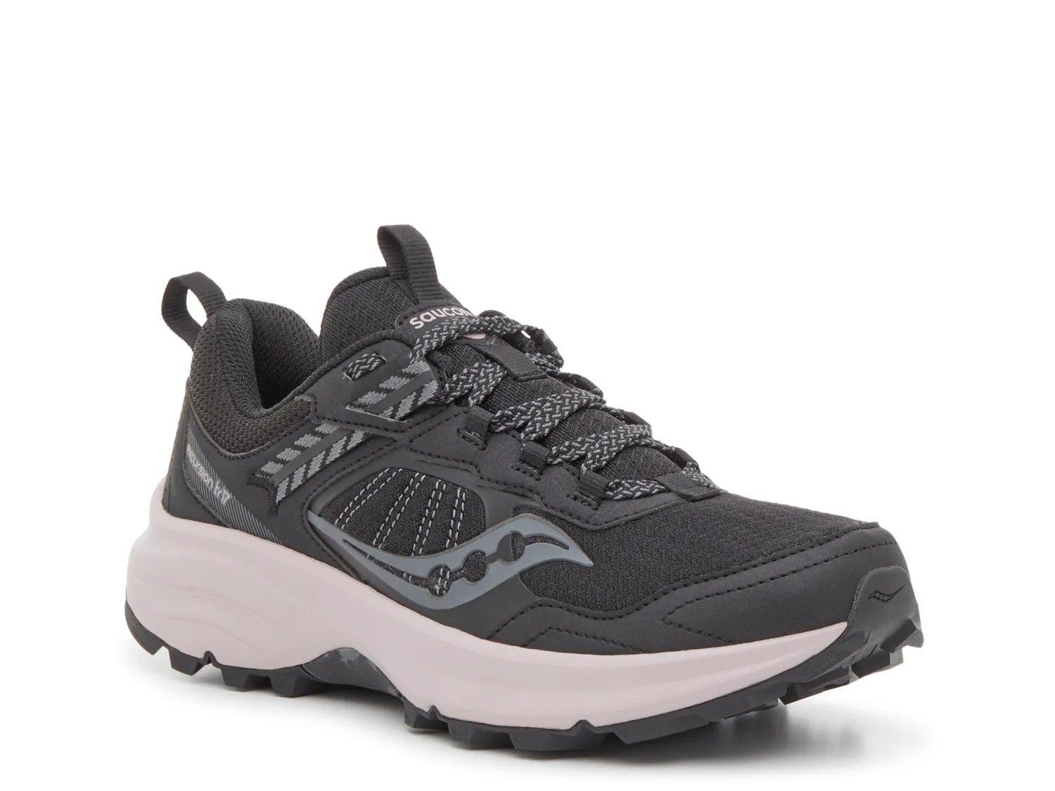 Кроссовки Saucony Excursion TR17 Trail Running Shoe - Women's, черный/розовый