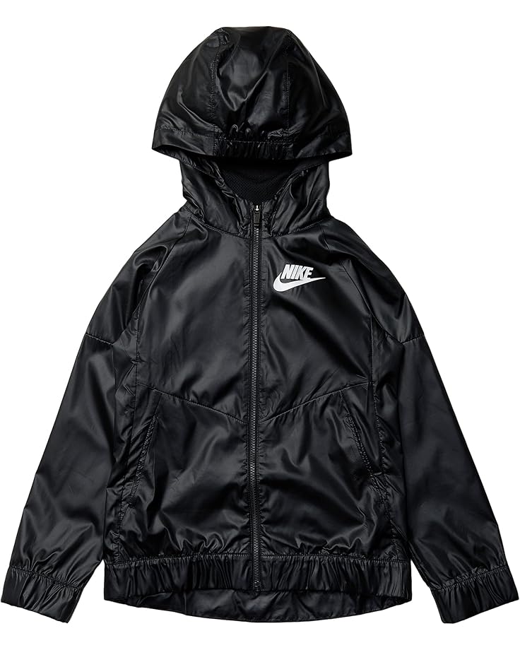 

Куртка Nike Kids Windrunner Jacket, цвет Black/Black/White