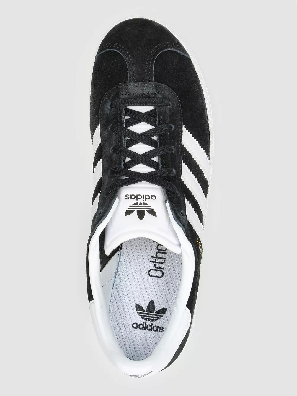 Кроссовки Gazelle J Adidas Originals, черный — фото 4