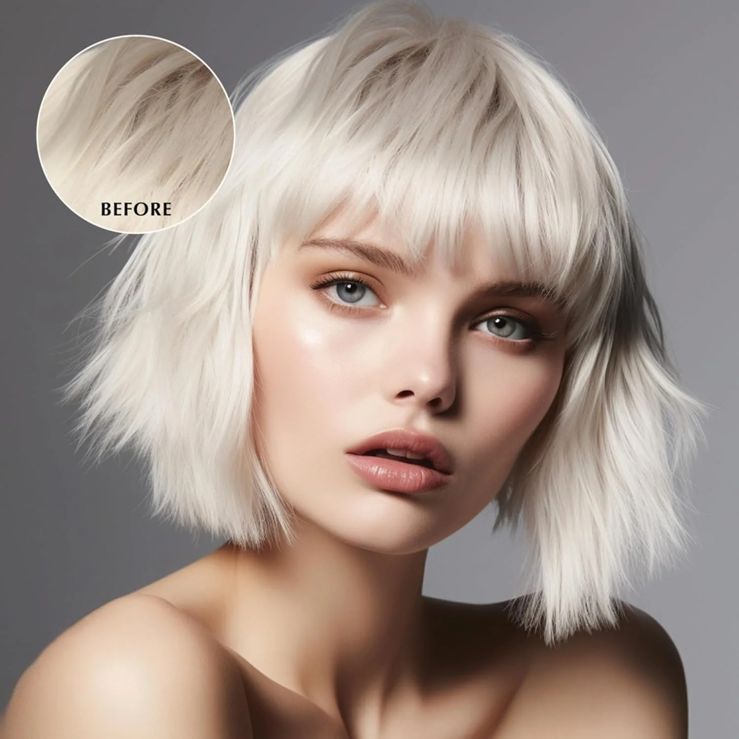 Блеск для волос ECRU New York LUXE GLOSS для усиления цвета и придания волосам глянцевого блеска., Ice — фото 4