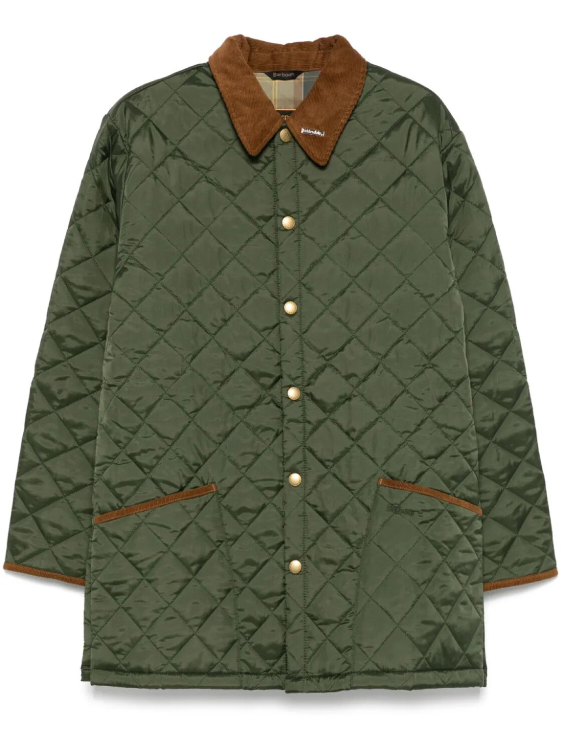 

Barbour пуховик Liddesdale, зеленый