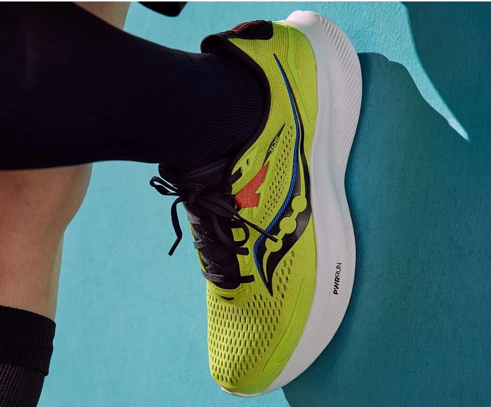 Мужские беговые кроссовки Saucony Ride 15, Yellow — фото 2