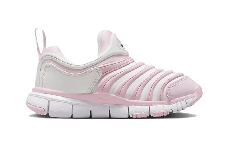 Nike Dynamo Free Low top детские повседневные кроссовки pink white — фото 3
