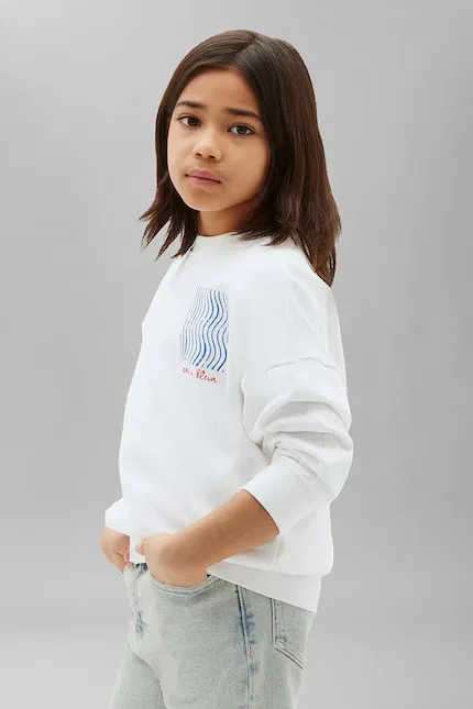 Худи Calvin Klein Jeans белое, хлопок