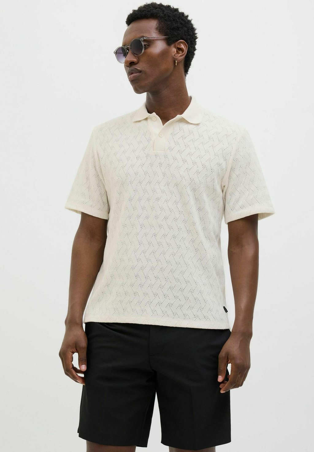 

Поло EINFARBIG Jack & Jones PREMIUM, слоновая кость