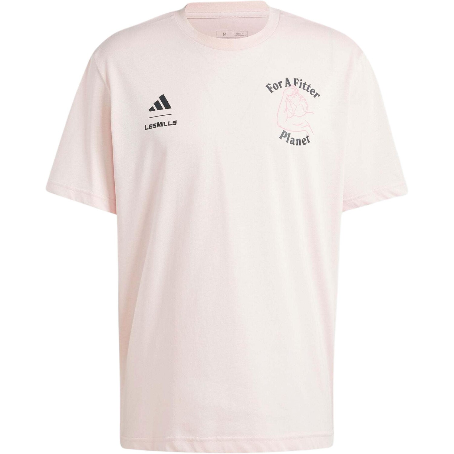 

Футболка LES MILLS мужская меловая белая Adidas, белый