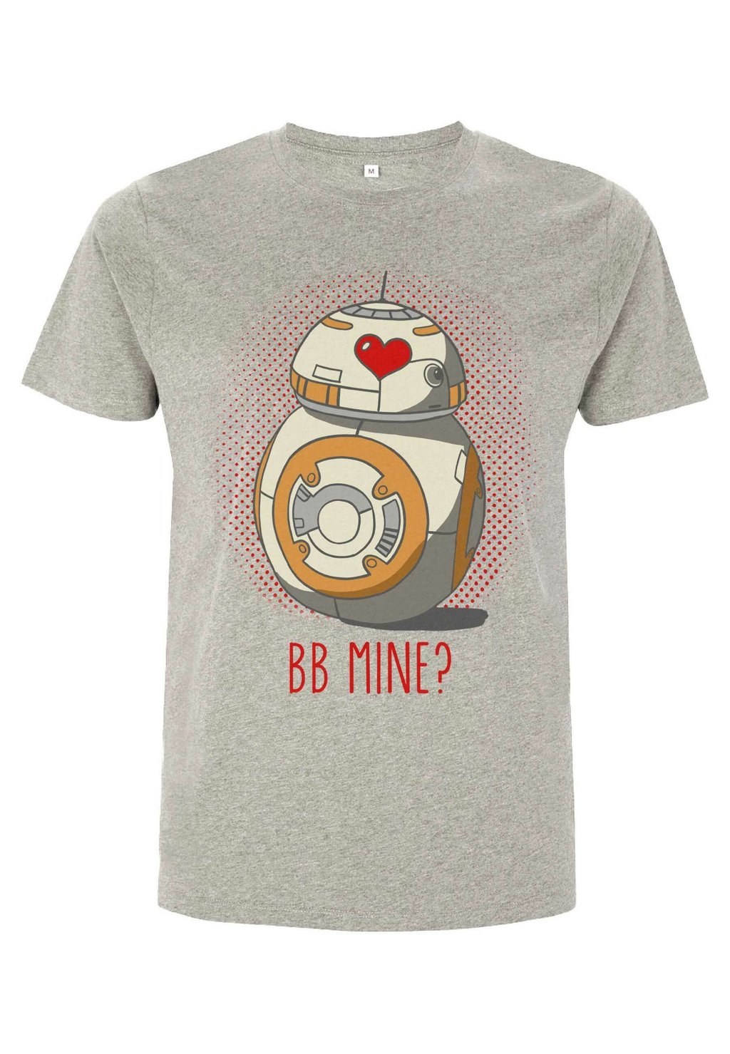 

Футболка с принтом STAR WARS: THE FORCE AWAKENS BB MINE UNISEX Star Wars, цвет Mottled Light Grey