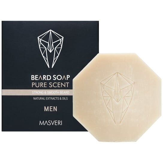 

Мыло для бороды Pure Scent, разглаживающее и укрепляющее мыло для бороды, 100 г Masveri