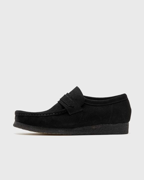 

Туфли Clarks Originals Wallabee Loafer, цвет black sde