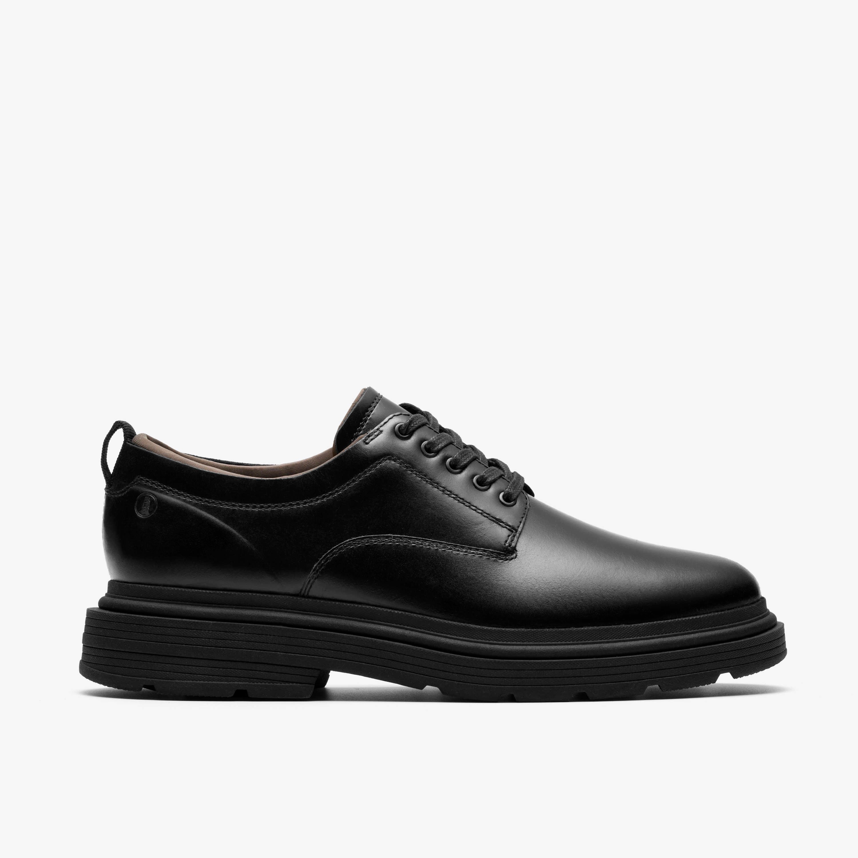 Туфли Бэдбери Лейс Clarks, Black Leather