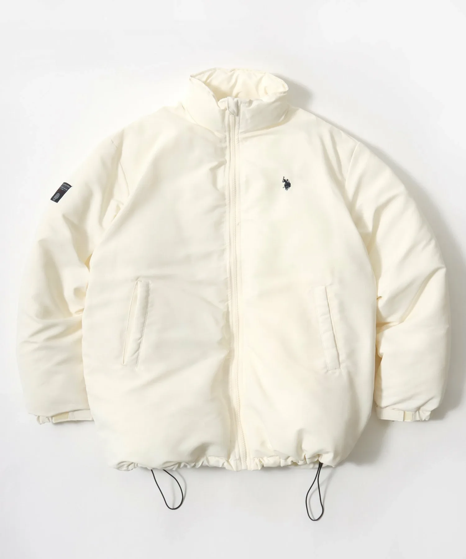 Утепленная куртка US POLO ASSN. 7-го уровня, свободного кроя, с наполнителем из пуха, для мужчин и женщин U.S. Polo Assn., цвет Ivory — фото 3