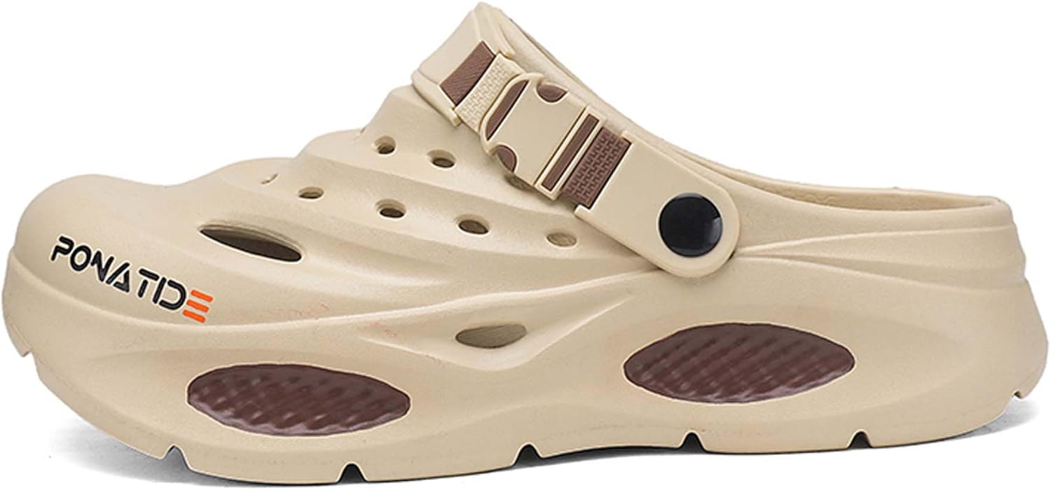 

Мужские полуботинки с съемными амортизирующими вставками, мужские носочные колпачки, мужские сандалии Generic, хаки