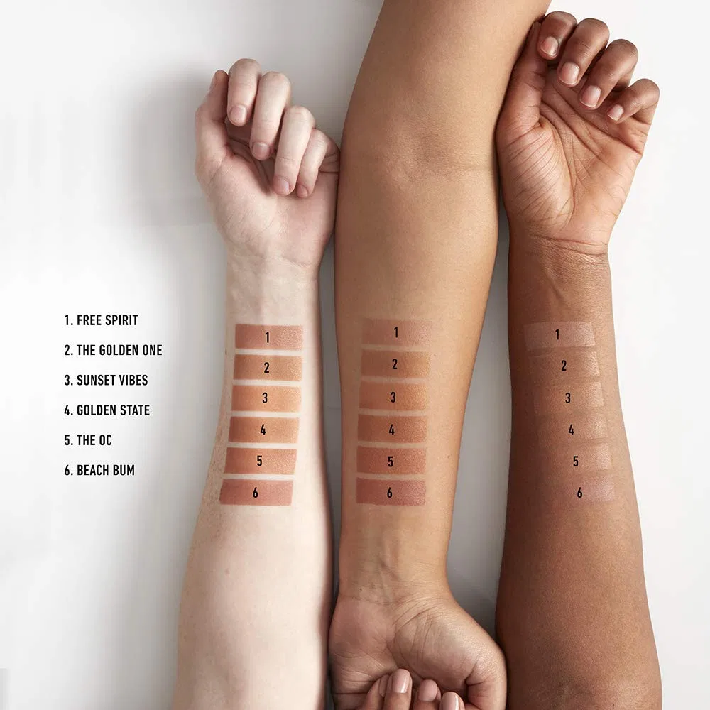 Бронзер для лица и тела NYX «California Beamin'» Nyx Professional Makeup — фото 4