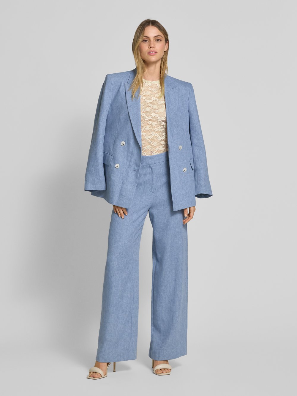 

Футболка с круглым вырезом Jake*s Collection, экрю