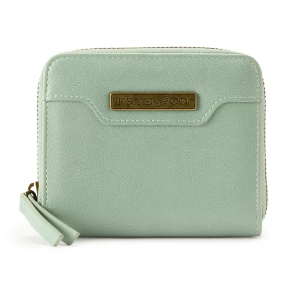 

Маленький кошелек на молнии Frye And Co., цвет sage green