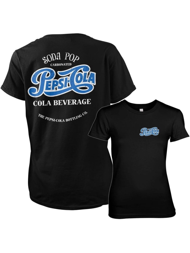 

Футболка Pepsico Soda Pop Girly Tee Pepsi Co, черный