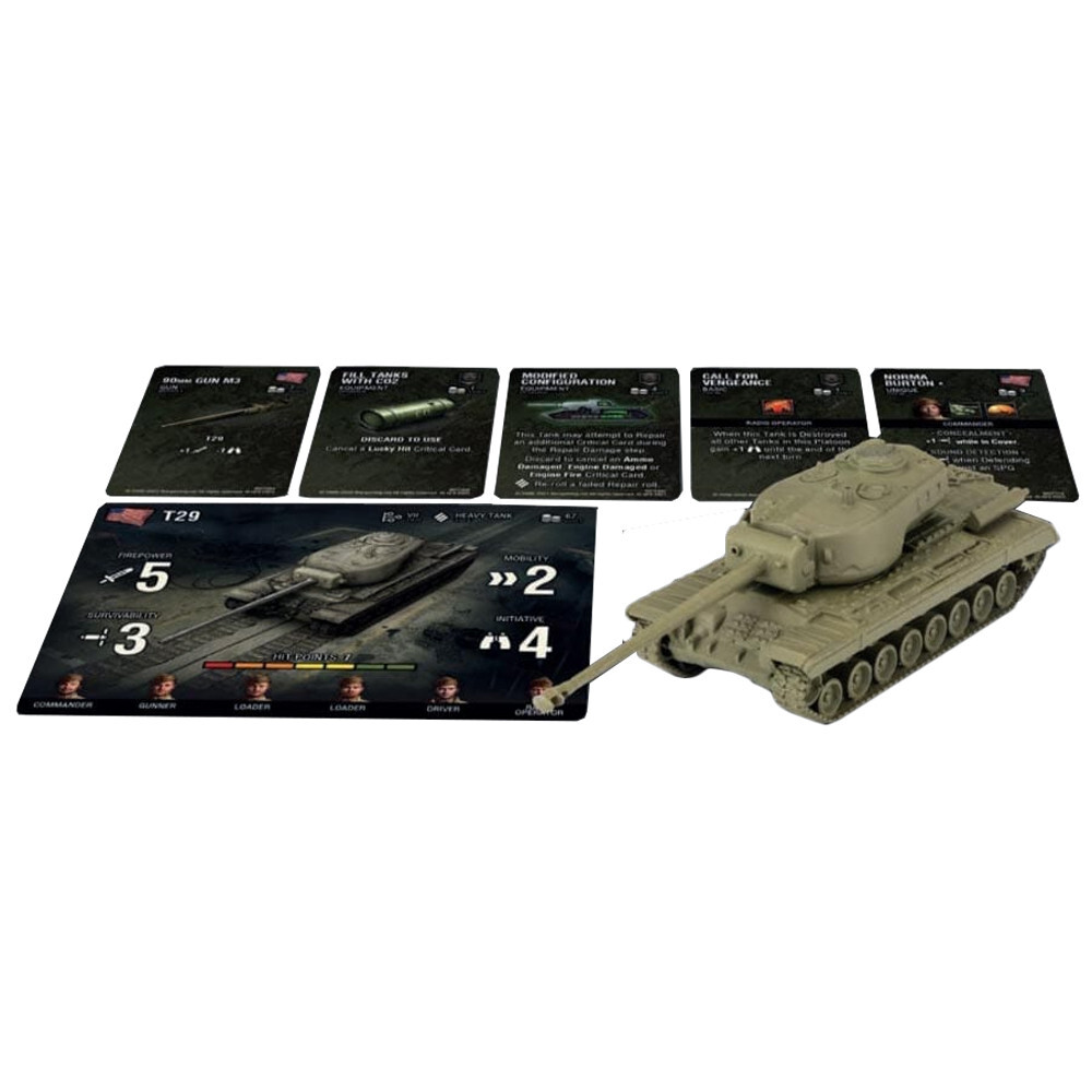 

Миниатюра Gale Force 9 World of Tanks: W12 American - T29