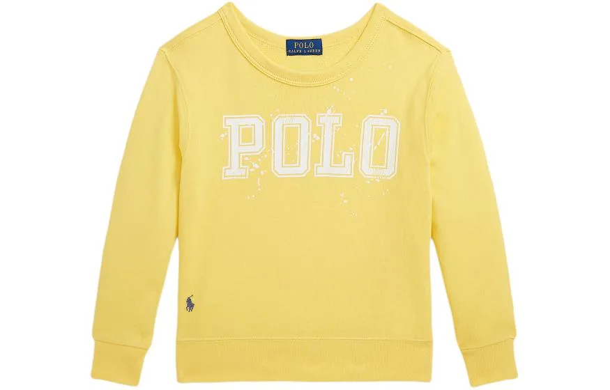 Polo Ralph Lauren Свитшот SS24 Yellow Kids'