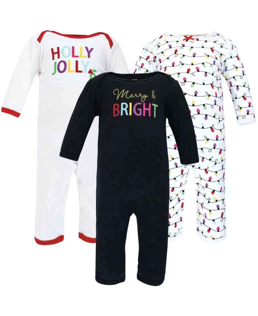 Хлопковый комбинезон для малышей Hudson Baby, Merry And Bright