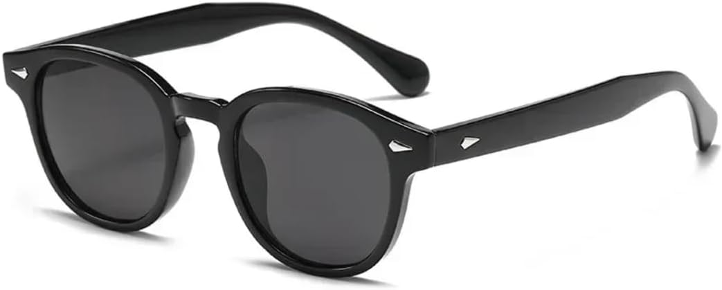 

Солнцезащитные очки с защитой UV400 | Круглые заклепки, панк-леопардовый принт | для женщин и мужчин, для занятий спортом на открытом воздухе и вождения DSVIGF, Black Black