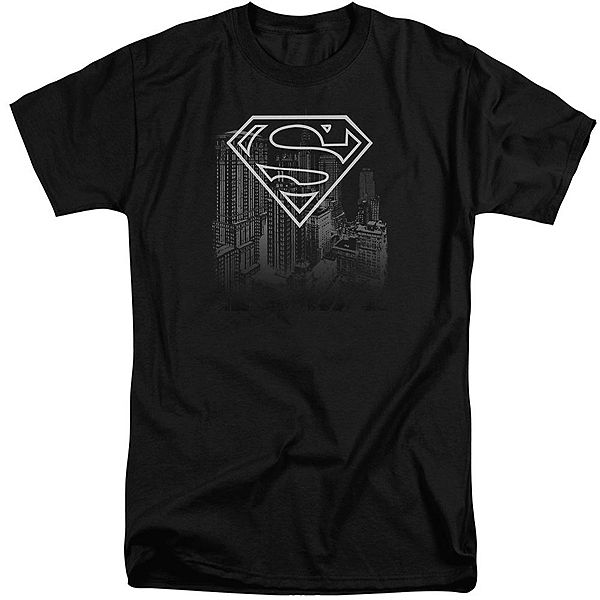 

Футболка Superman skyline с длинным рукавом для взрослых Licensed Character