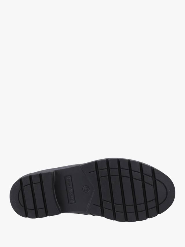 Детские школьные туфли Lucy Junior Custom Fit из кожи Hush Puppies, Black — фото 4