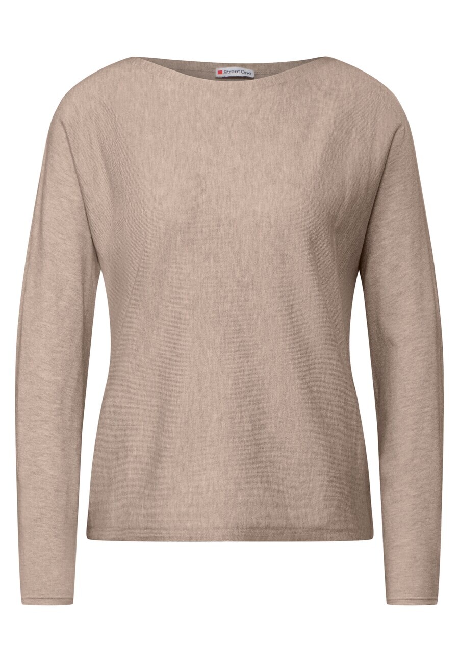 

Базовый свитер STREET ONE Sweater Dolman, темно-бежевый