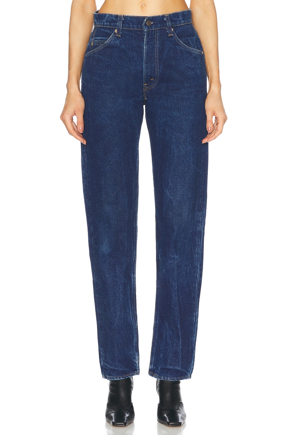 

Классические прямые джинсы Relaxed Customs Aligrace, Medium Dark