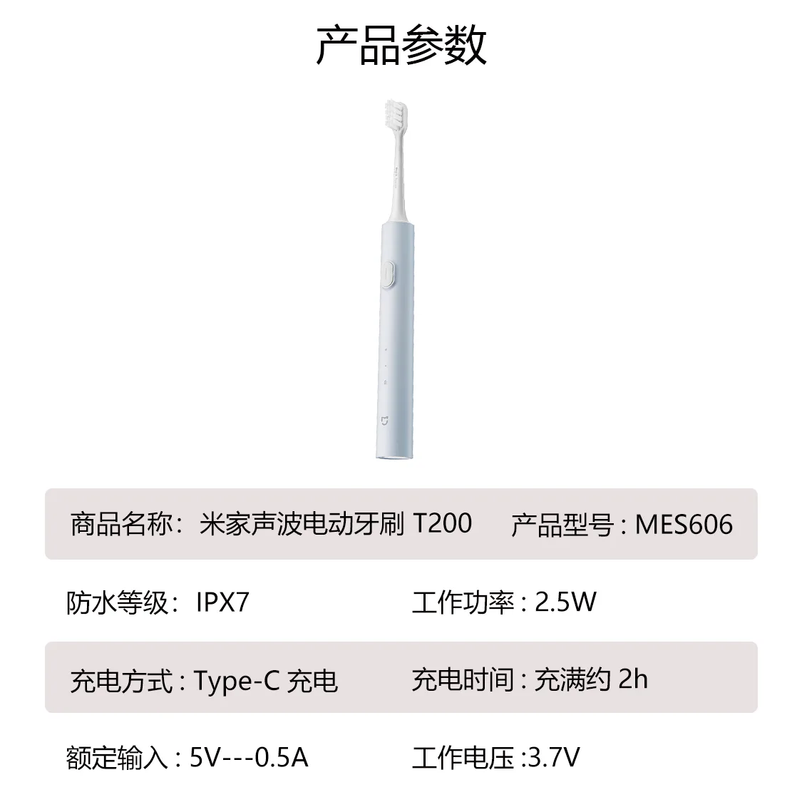 Электрическая зубная щетка Xiaomi, Xiaomi T200 Blue+Compatible Brush Heads*3+Oral Care Product Box+Year of The Rabbit Limited Edition Box+Shopping Bag — фото 4