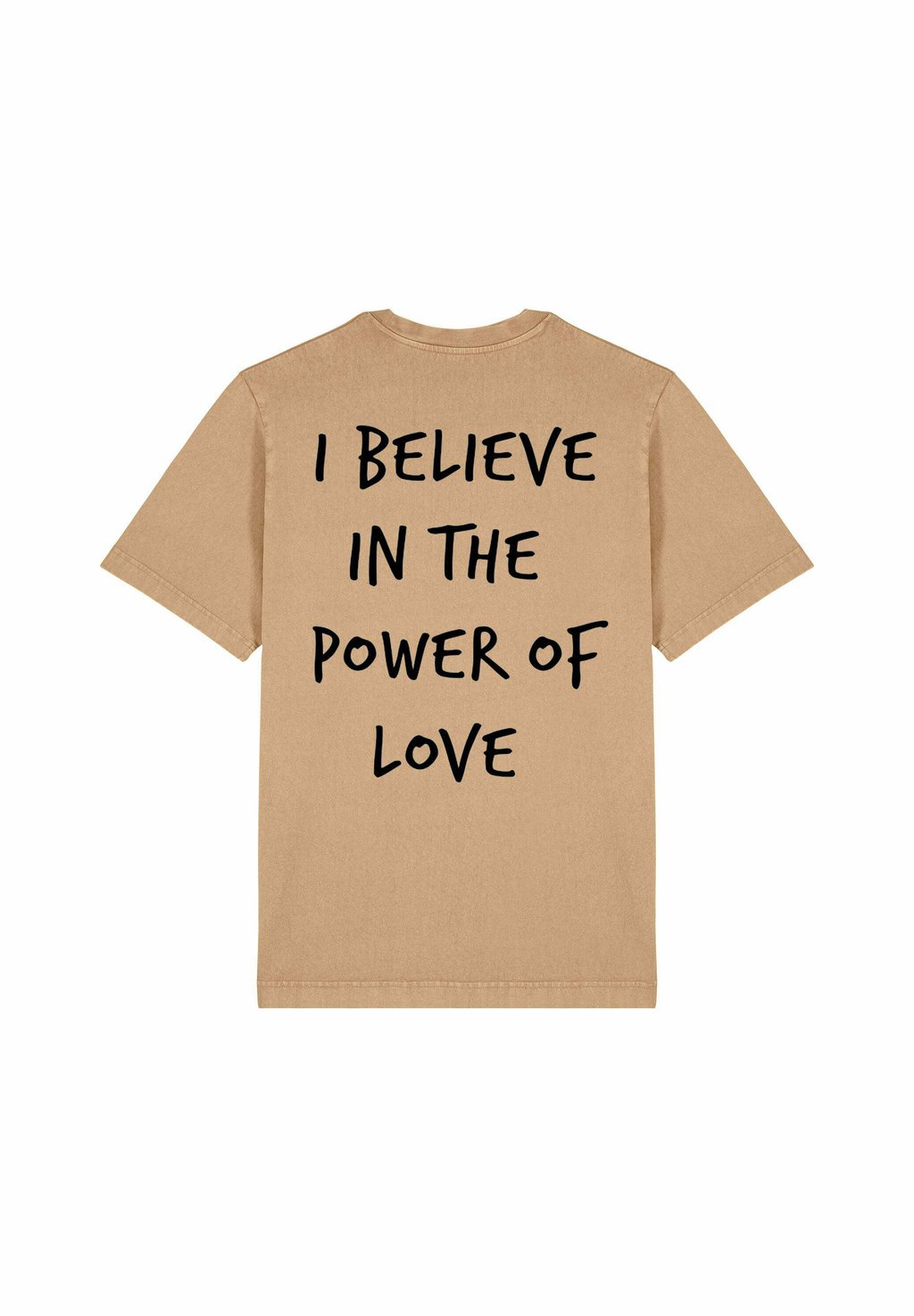 

Футболка с принтом POWER OF LOVE BACK HEAVYWEIGHT Mira Paris, бежевый
