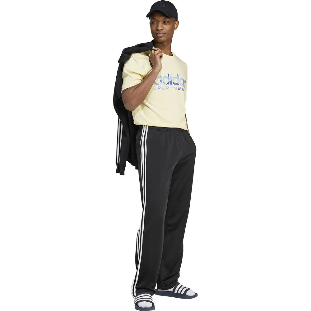 Футболка adidas House Of Tiro Summer Linear, желтый — фото 4