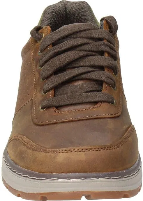 Мужские кроссовки Skechers Evenston Fanton, Dark Brown Leather — фото 3