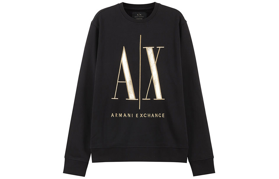 

ARMANI EXCHANGE Мужская толстовка, цвет Black